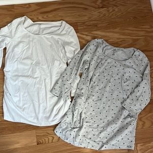 M maternity 3/4 sleeve tshirts